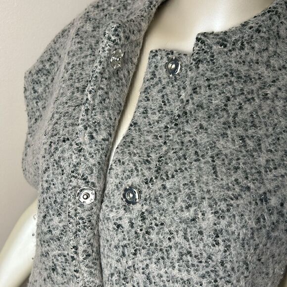 storm & marie ash waist coat ice vest jacket small extra small wool blend 2/34 - Picture 5 of 16